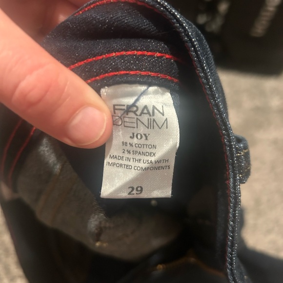 Fran Denim Joy Shorts - Picture 3 of 4